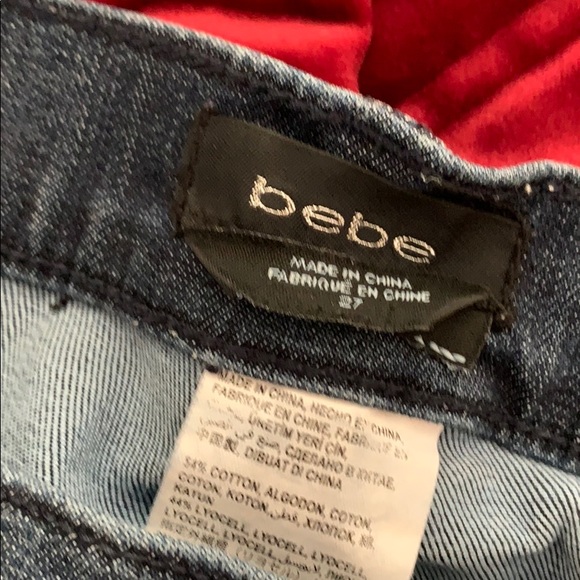 Bebe Jean shorts size 27 - Picture 4 of 4